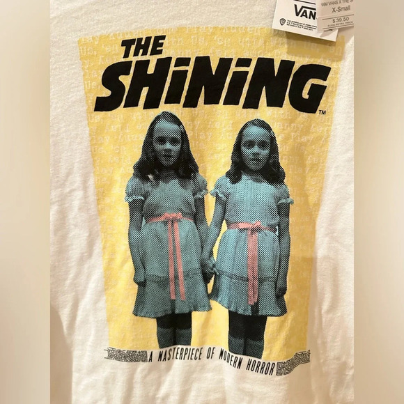 Vans The Shining long sleeve T-shirt House of Terror collection size XS NWT - Picture 5 of 7